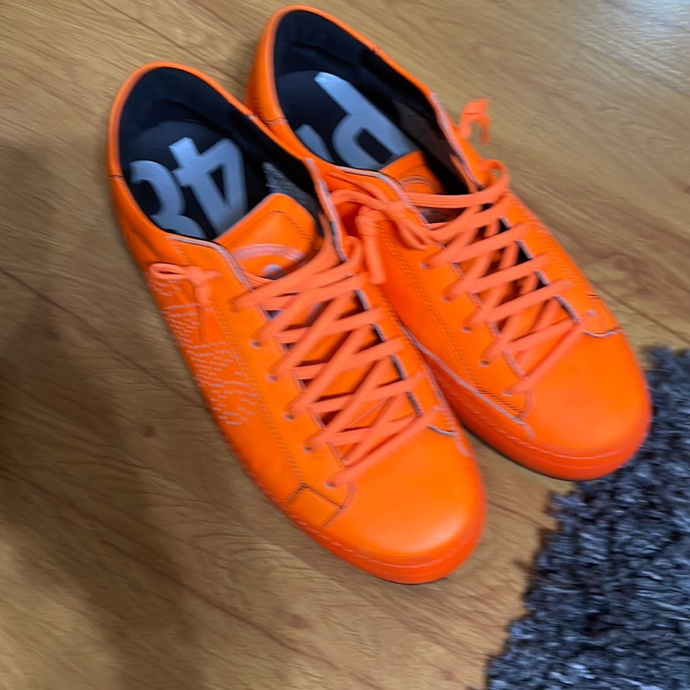 Sneakers P448 Made in Italy . Bright orange color size 10 US 43 (9) Italian size